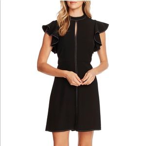 CeCe Flutter Sleeve Dress